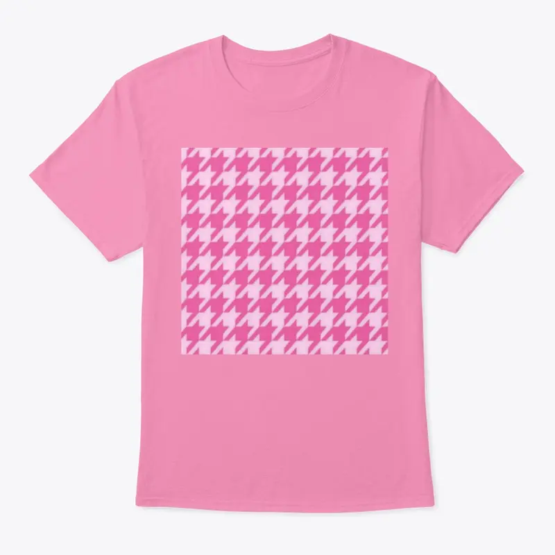 A hot pink pattern