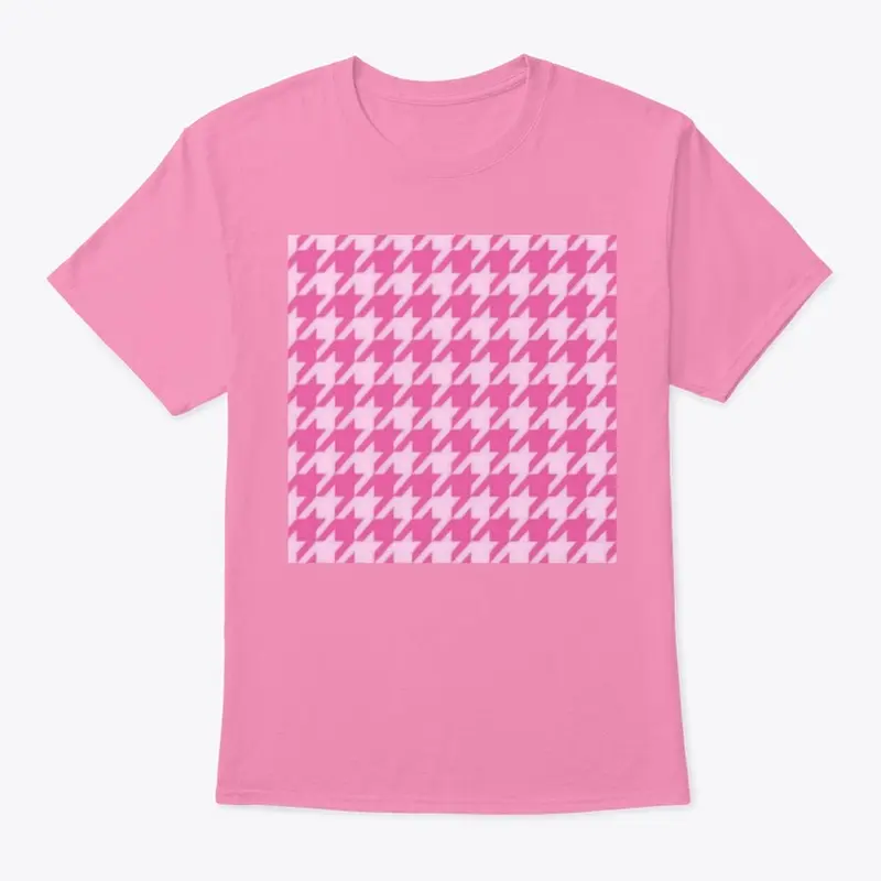 A hot pink pattern